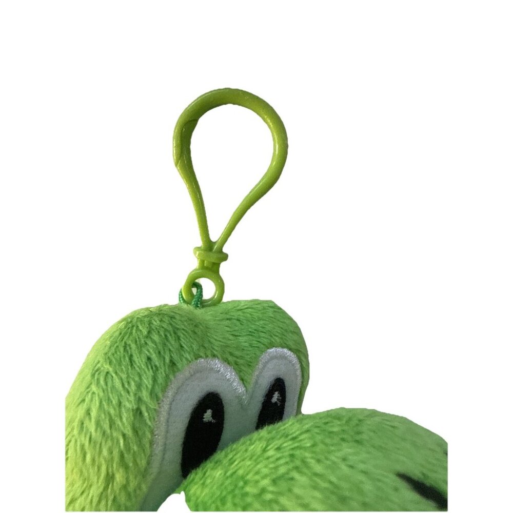 Nintendo Super Mario Bros  9" Plush Yoshi Stuffed Animal Toy Zipper Pocket Hang - Picture 6 of 9